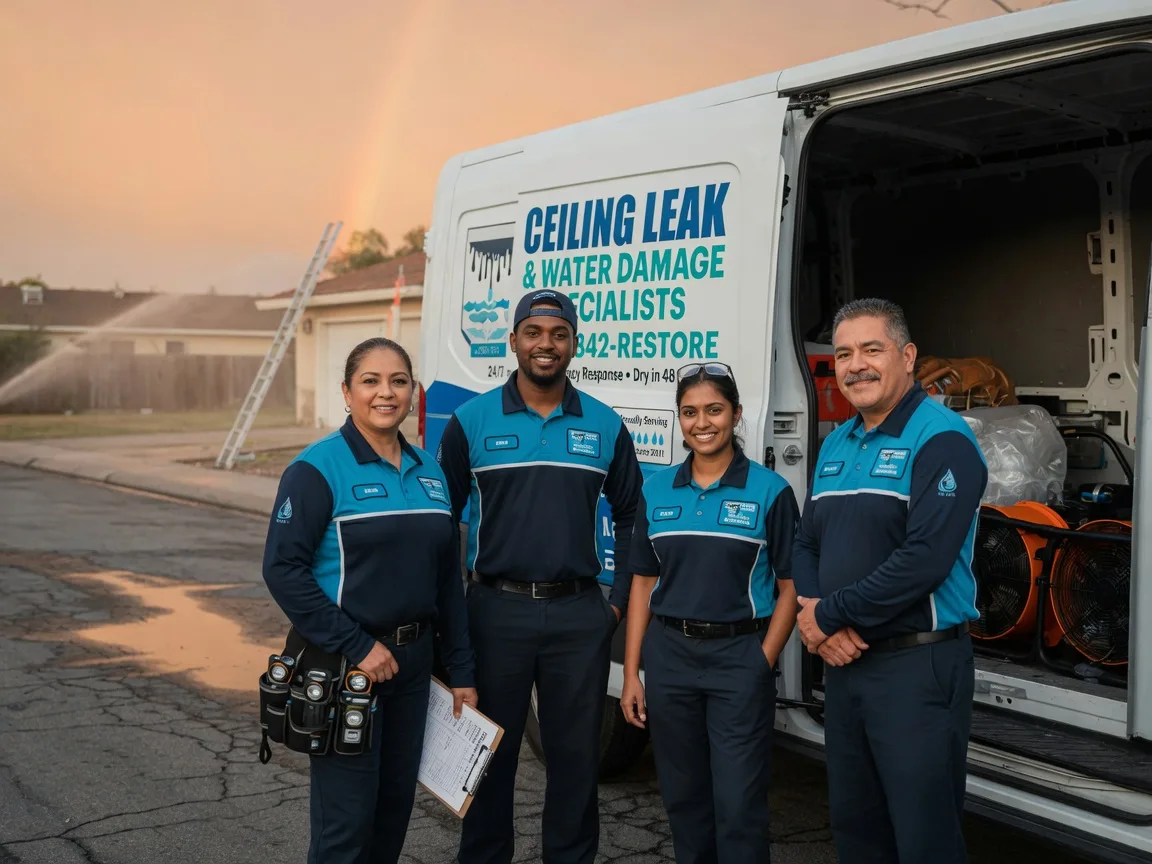 Ceiling Leak Cleanup company in Concord, PA